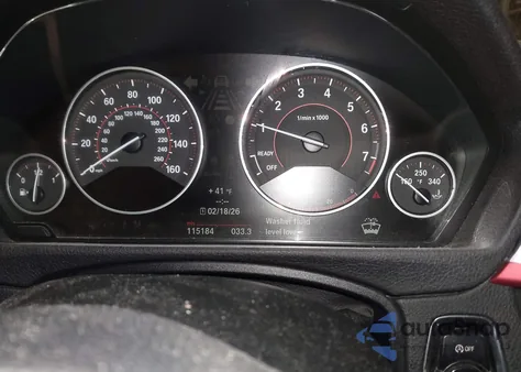 2012 BMW 335I из США, поврежденный, VIN WBA3A9C52CFX59690